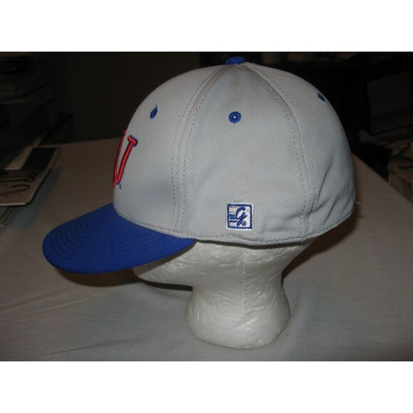 The Game Pro  Multi Color KU Kansas Jayhawks Baseball Hat Cap Size 7 1/2 - Picture 4 of 5